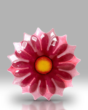 Fused Wall Mounted Flower – 2952-23