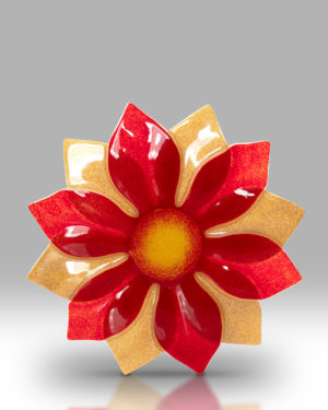 Fused Wall Mounted Flower – 2951-23