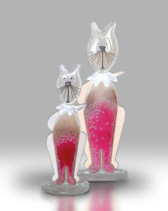 Cat & Kitten – Candy Pink