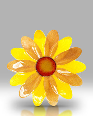 Fused Wall Mounted Flower – 2958-23