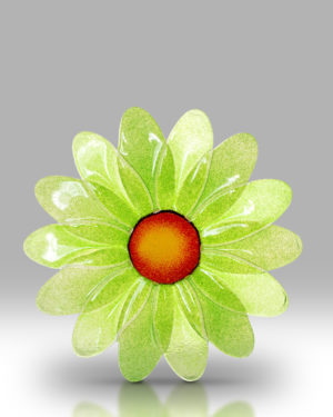 Fused Wall Mounted Flower – 2959-23