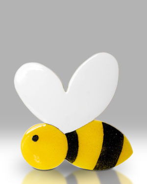 Wall Mounted Fused Bee – Small – 2968-23