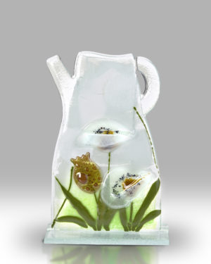 Pitcher – White Flower – 2742-23