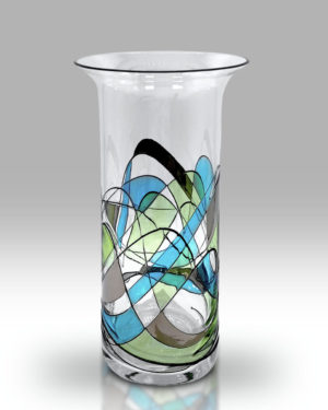 Mosaic Harmony 22cm Chorus Bouquet Vase – 2214-21