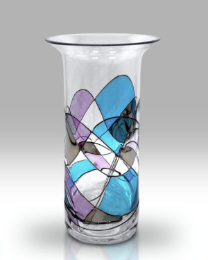 Mosaic Harmony 22cm Chorus Bouquet Vase – 2215-21