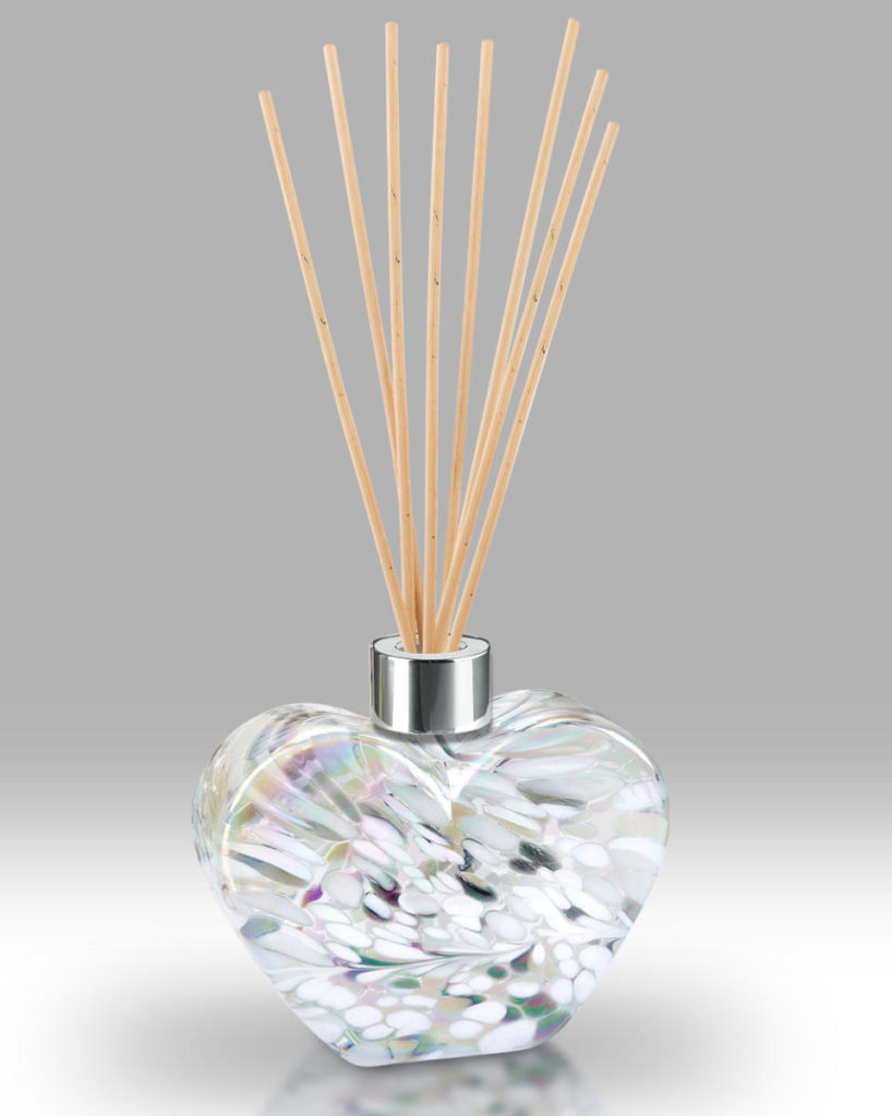 Heart Reed Diffuser 227122 Nobile Glass & Giftware