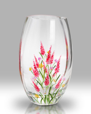 Cerise Elysian 20cm Round Vase – 2295-22