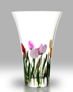 Rainbow Tulips – `19cm Flared