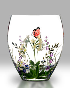 Butterfly Garden – 21cm Curved