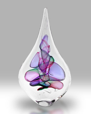 XL Crystal Drop Paperweight