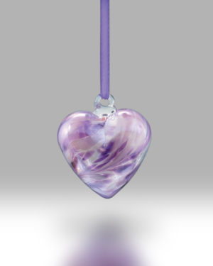 Birth Gem Hearts February – Pack of 4