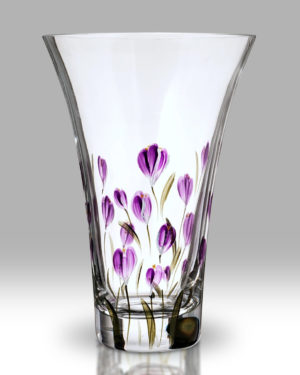 Crocus – Mulberry 19cm Flared Vase