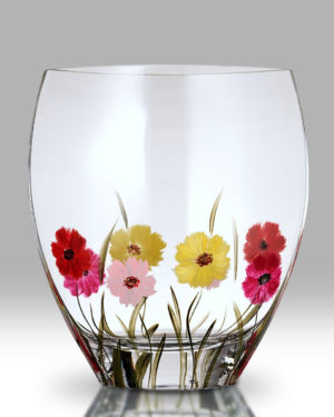 Gerbera 21cm Curved Vase