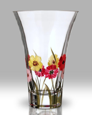 Gerbera 19cm Flared Vase