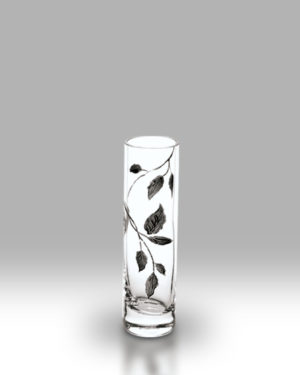 Silver Leaf 19.5cm Bud Vase